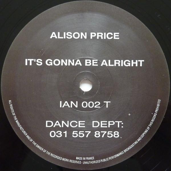 Alison Price - It's Gonna Be Alright