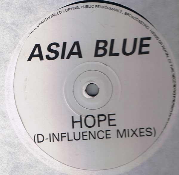 Asia Blue - Hope (D-Influence Mixes)