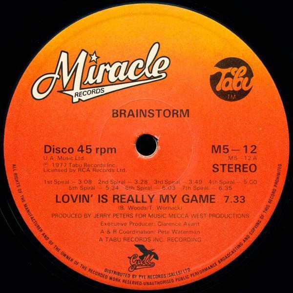 Brainstorm  - Lovin' Is Really My Game / Stormin'
