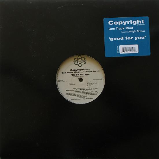 Copyright, Angie Brown, One Track Minds - Good For You