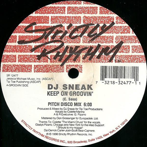 DJ Sneak - Keep On Groovin'