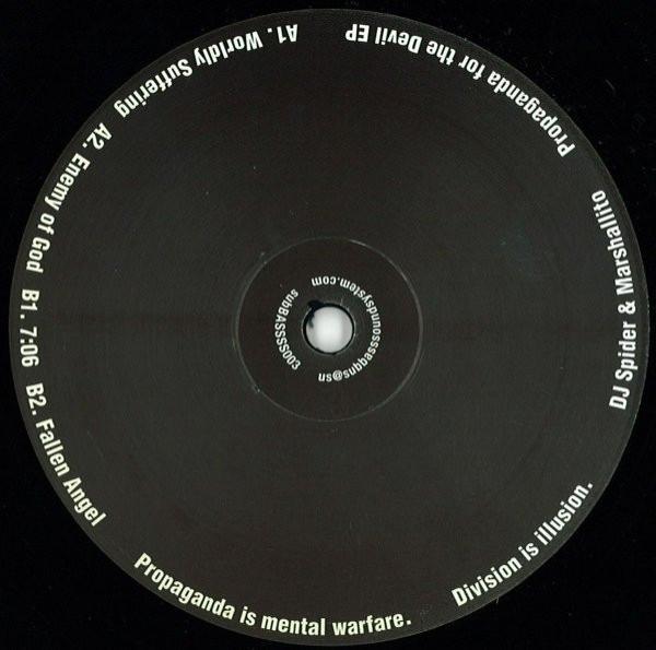DJ Spider , Marshallito - Propaganda For The Devil EP