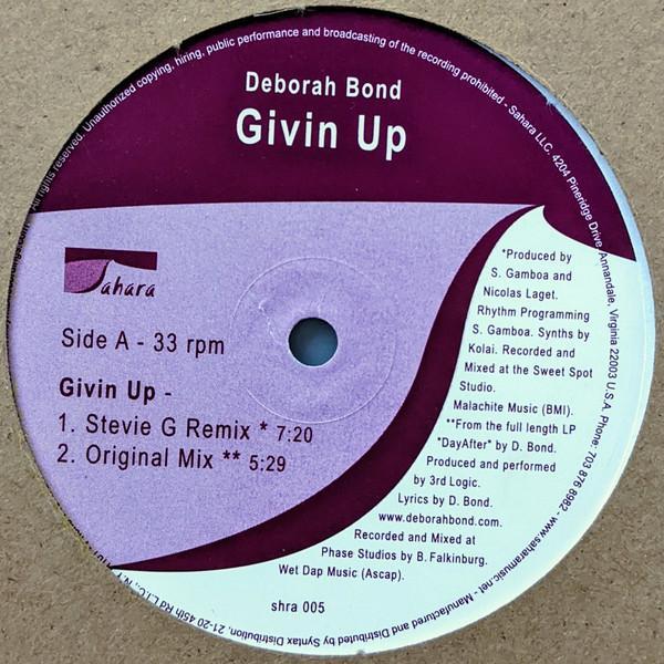 Deborah Bond, A.S.E. - Givin Up / Tango Ya Ba Wendo