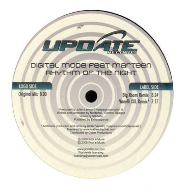 Digital Mode, Marteen  - Rhythm Of The Night