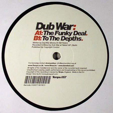 Dub War  - The Funky Deal / To The Depths