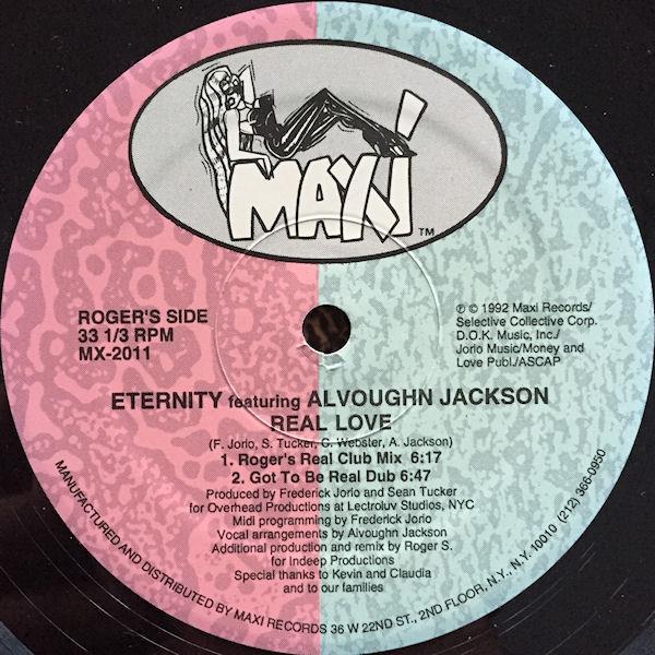 Eternity , Alvaughn Jackson - Real Love