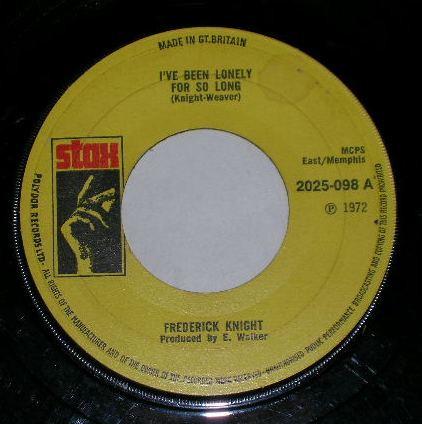 Frederick Knight - I've Been Lonely For So Long