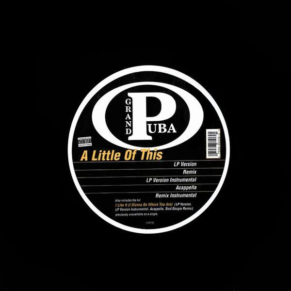 Grand Puba - A Little Of This / I Like It (I Wanna Be Where You Are)