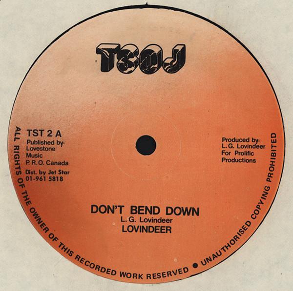 Lloyd Lovindeer - Don't Bend Down