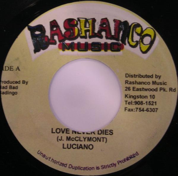 Luciano  - Love Never Dies
