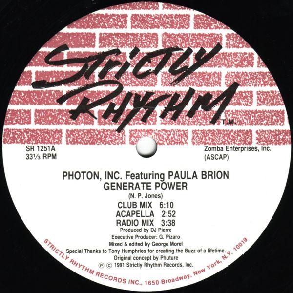 Photon Inc., Paula Brion - Generate Power