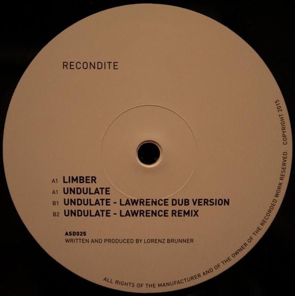 Recondite - Limber / Undulate